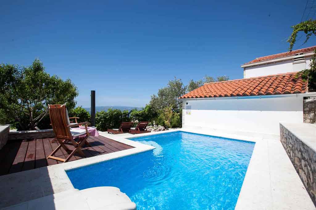 Makarska Ferienhaus mit Pool für 4-5 Personen - Villa Daniela / 03