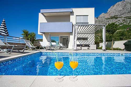 Makarska Kroatien, Ferienhaus mit Pool - Villa Great Hill 2
