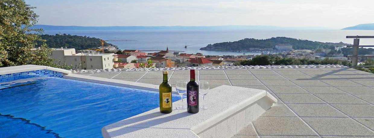 Ferienhaus Makarska Kroatien mit privatem Pool - Villa Ivo