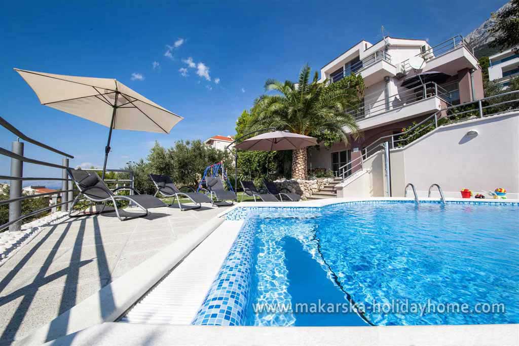 Makarska Chorvatsko vila s bazénem - Villa Ivo / 05