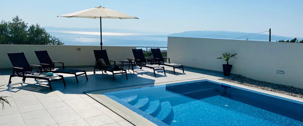 Villa Makarska mit pool miete - Villa Mara