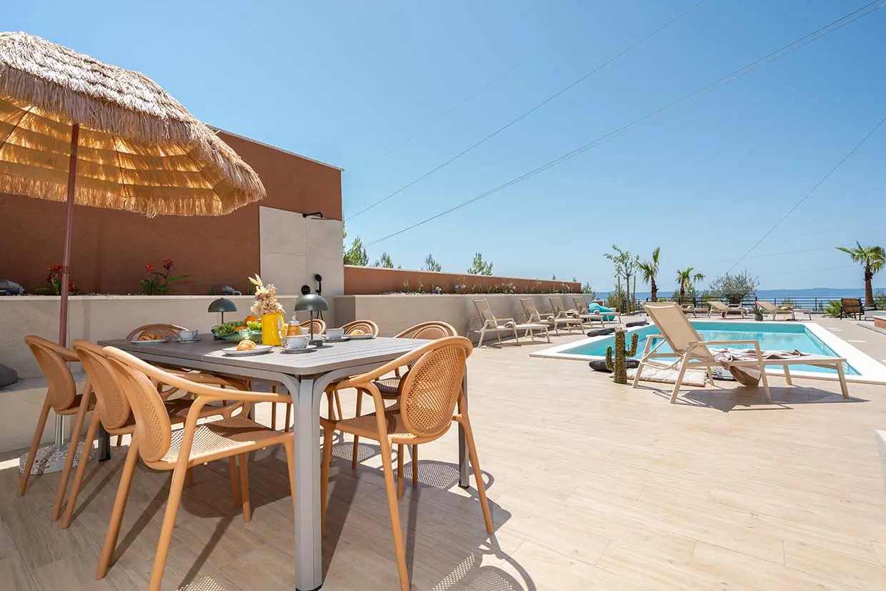 Makarska Kroatien, Villa mit Pool