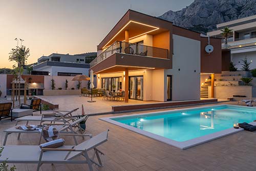 Makarska villa med basseng - Villa Marko Forever