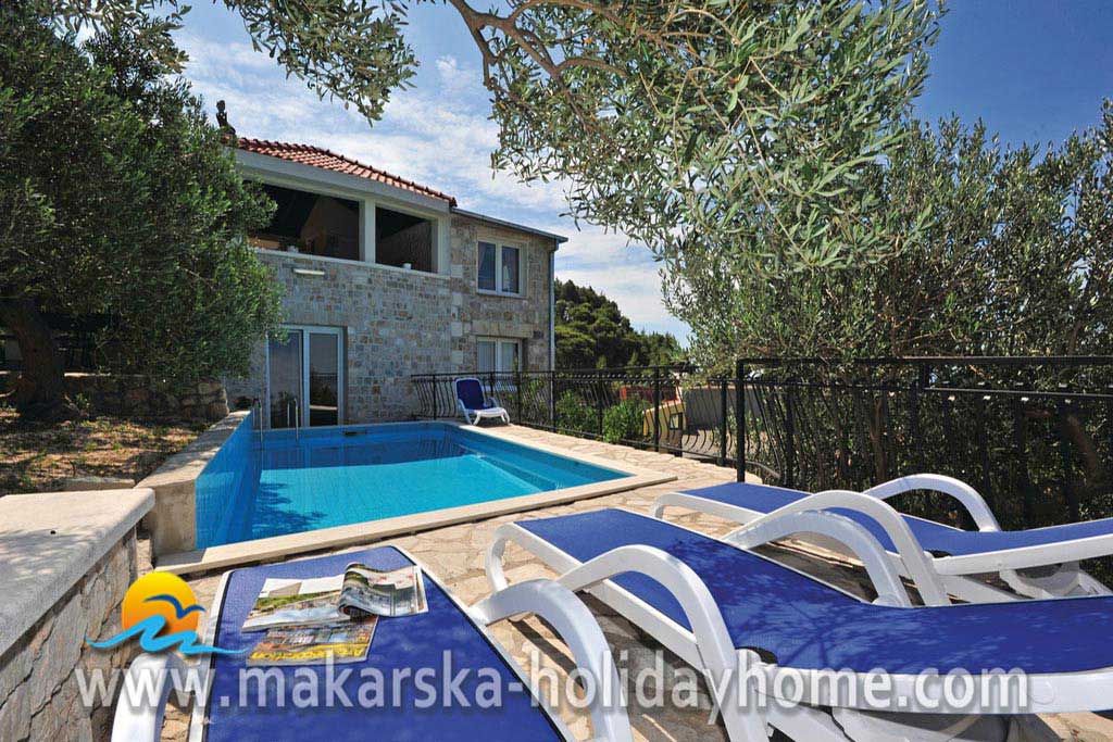 Stein villa med basseng i Kroatia - Makarska - Villa Mlinice / 01