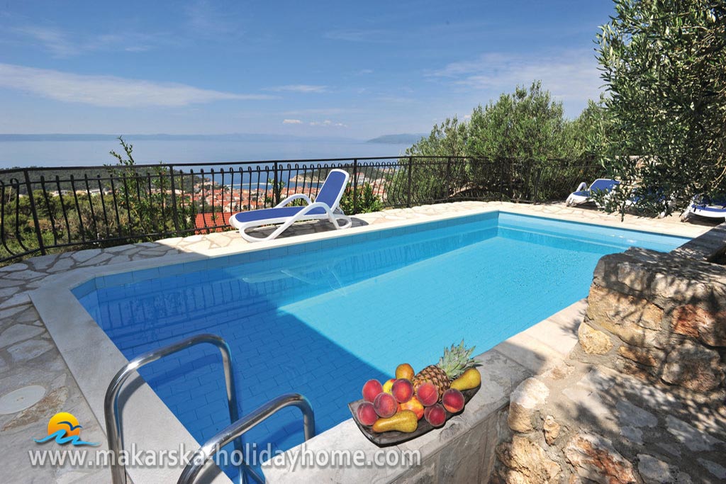 Ferienhäuser mit privatem Pool in Kroatien - Makarska - Villa Mlinice / 06