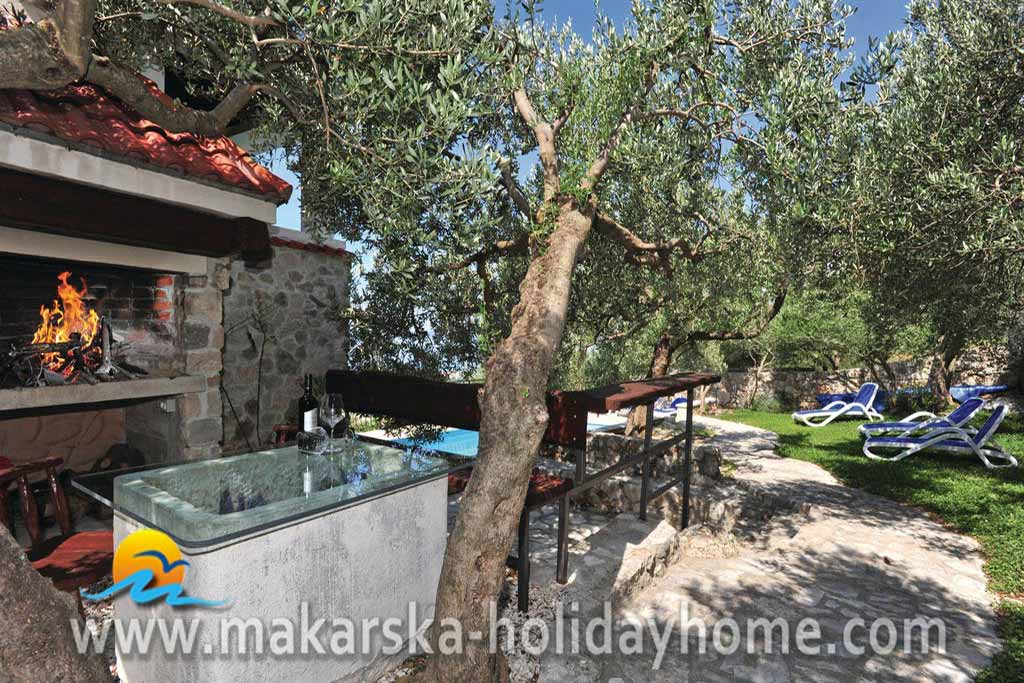 Stein villa med basseng i Kroatia - Makarska - Villa Mlinice / 09