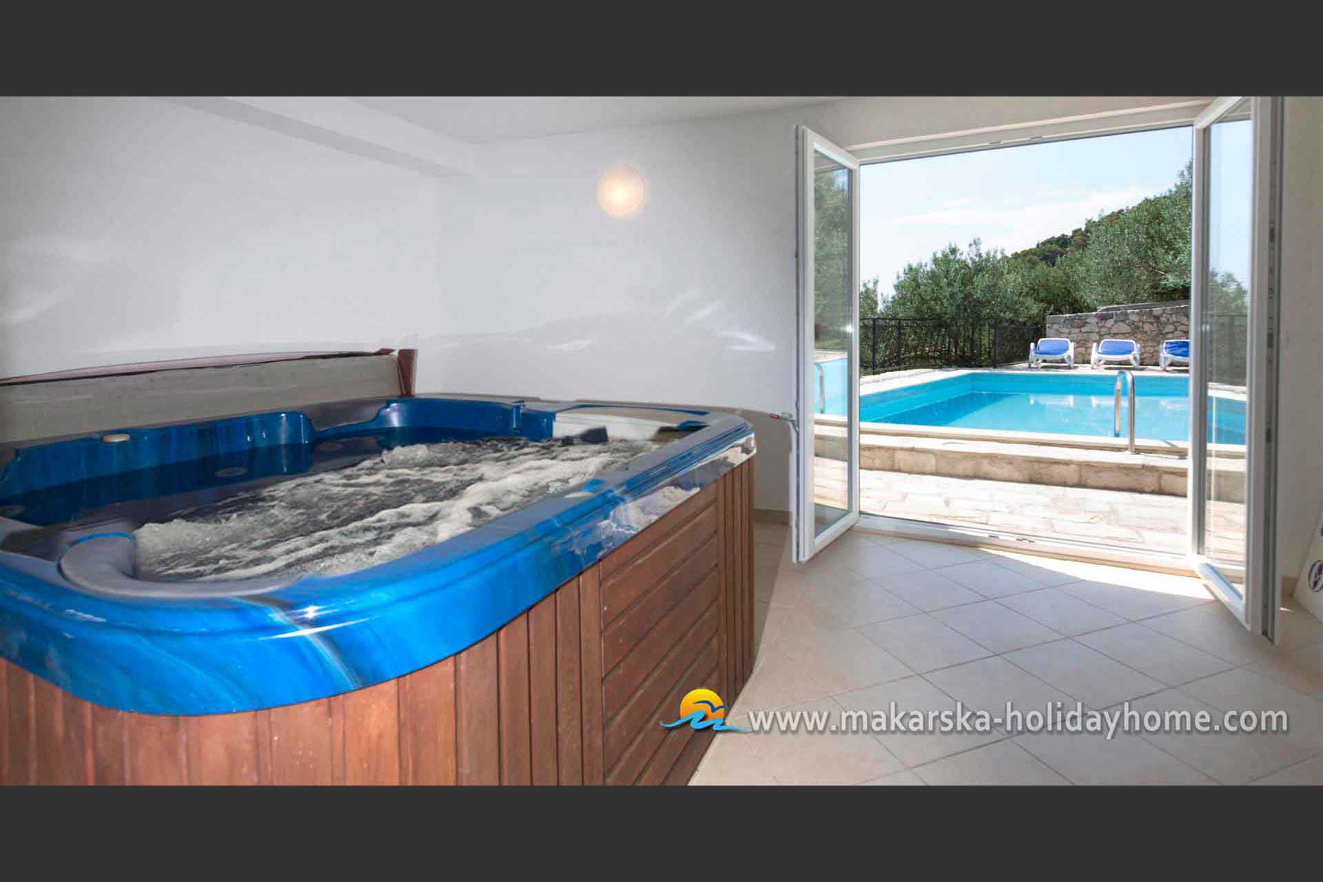 Stein Ferienhaus mit Pool Makarska - Villa Mlinice / 38