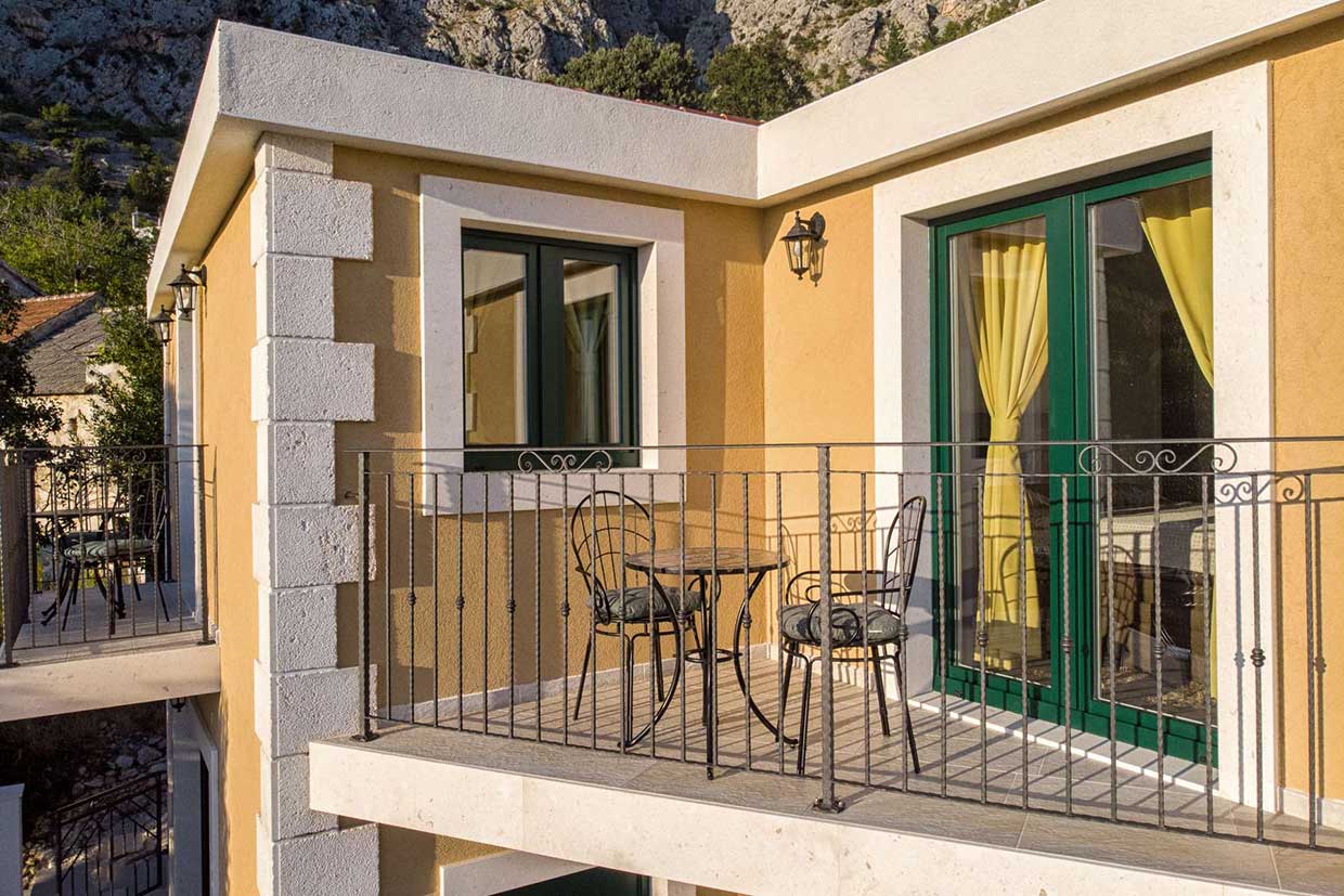 Balcony with a view and outdoor furniture, Villa Patricia / 05