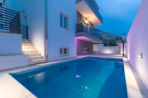 Ferienhaus Makarska mit pool - Villa Sara