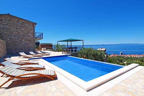 Chorvatsko rekreační dům s bazénem Makarska - Vila Slave