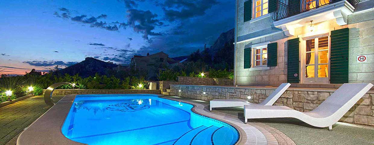 Ferienhäuser mit privatem Pool in Kroatien - Makarska - Villa Srzich 3