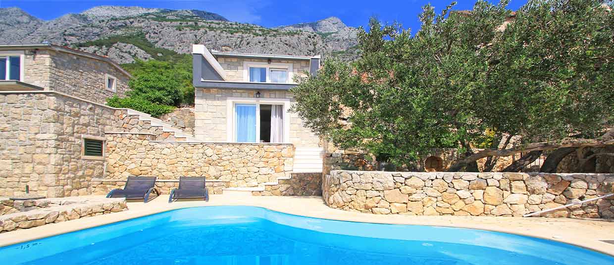 Makarska Kroatien Ferienhaus mit Pool - Villa Ante