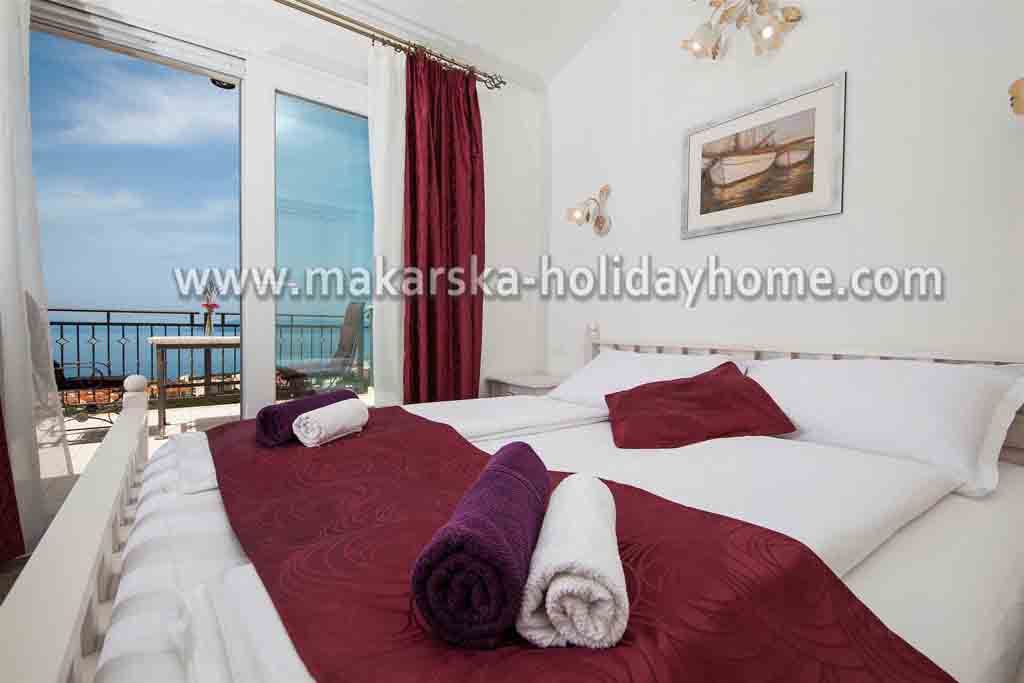 Sypialnia z widokiem na morze - Willa Ante / 17