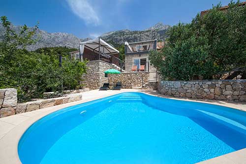 Villa Makarska with pool, Villa Ante