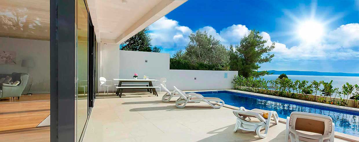 Luxus Ferienhaus Kroatien mit Pool - Makarska - Ferienvilla Ivan