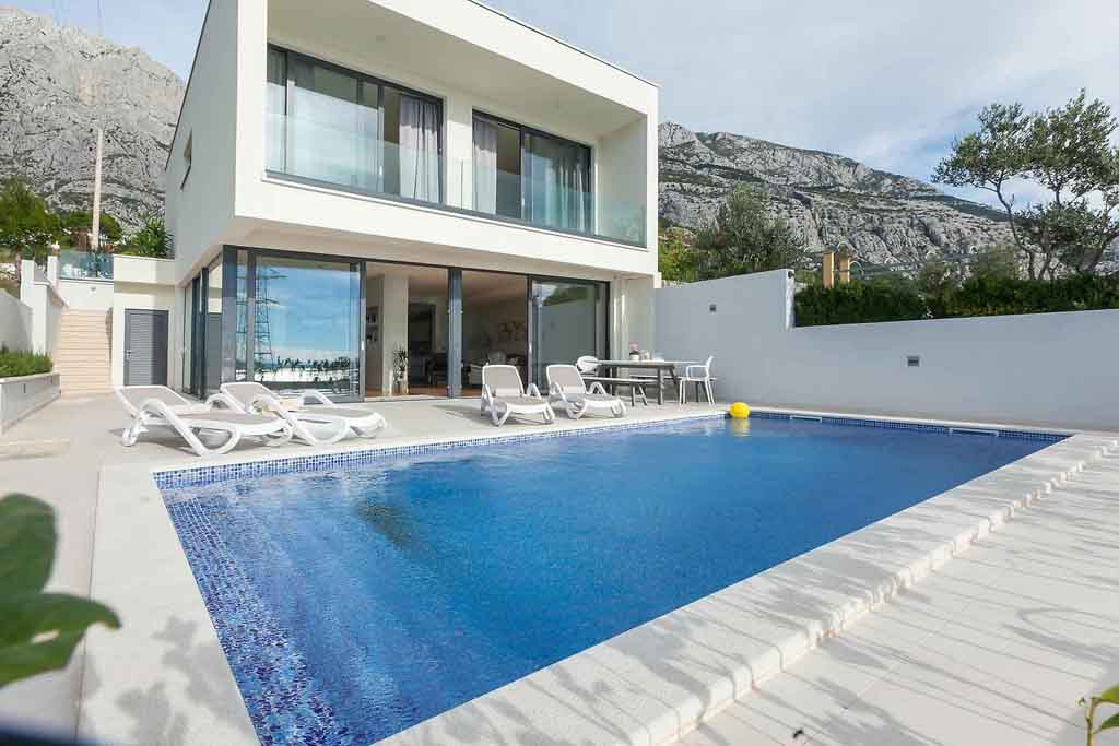 Lyxhus Kroatien med Pool - Makarska - Villa Ivan / 01