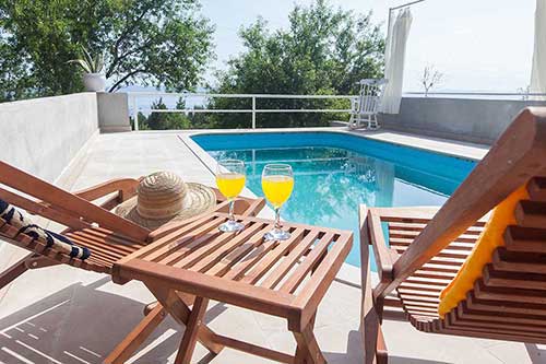 Makarska Villa with pool for 4 persons - Villa Jelenka