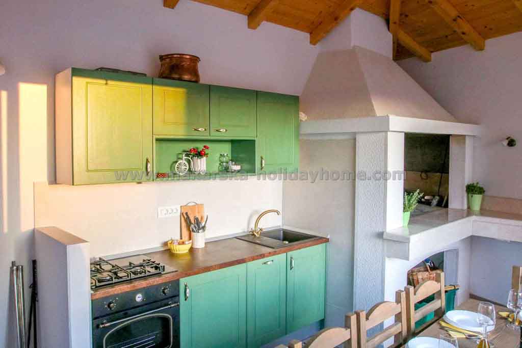 Макарска вилла на 12 человек, барбекю на террасе - Вилла Клепо / 26