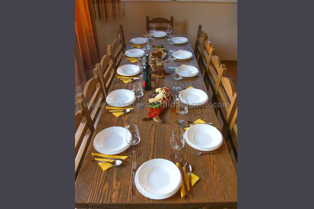 Стол и стулья, Барбекю под открытым небом, Вилла Макарска на 12 человек - Вилла Клепо / 29