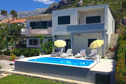 Villa Makarska with pool for rent - Villa Kuk