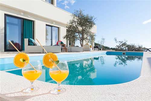 Ferienhaus Kroatien mit pool und Hund - Makarska - Villa Lovreta