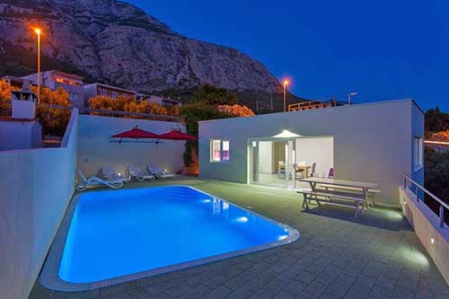 Villa s bazenom za 4 osobe Makarska - Villa Robert