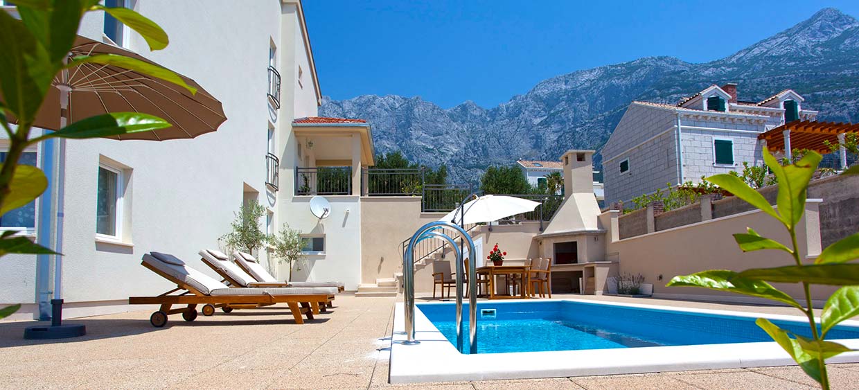 Croatia Holiday hose with pool in Makarska - Villa Senia