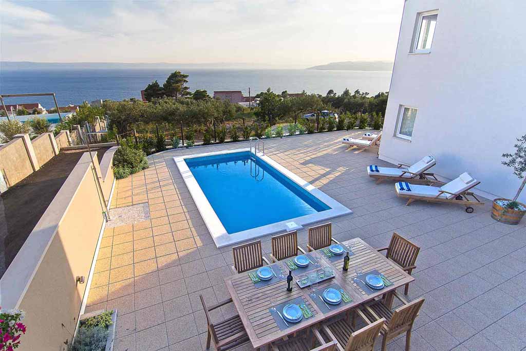 Makarska riviera - Ferienhaus mit Pool - Villa Senia / 05