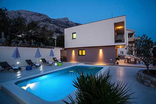 Ferienvilla Kroatien mit pool, Makarska - Villa Silva