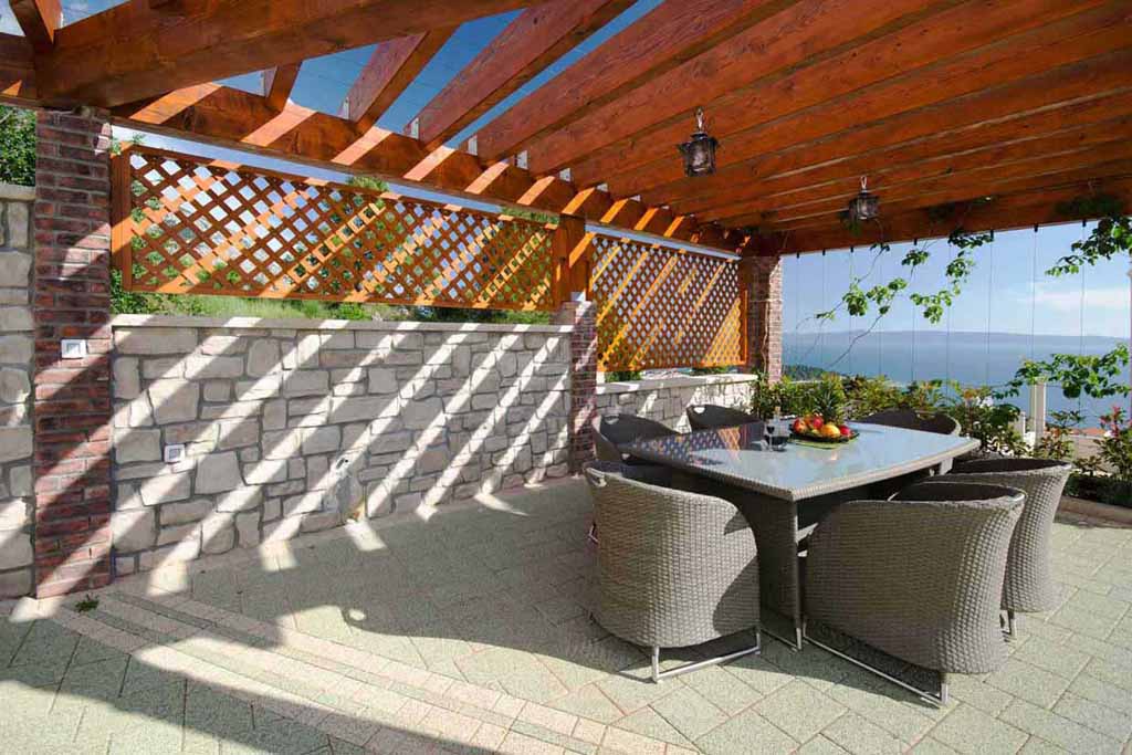 Altán u bazénu - Villa Srzich 4 / 06