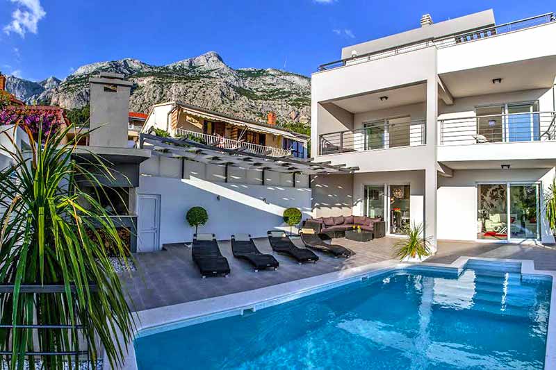 Feriehus Kroatia med basseng - Makarska - Villa Tina / 02