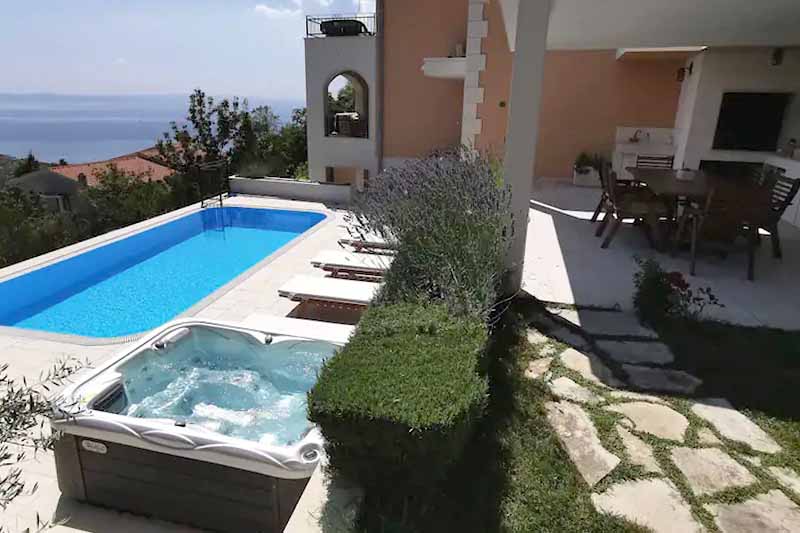 Makarska Kroatien - Ferienhaus mit Pool - Villa Tonci / 04