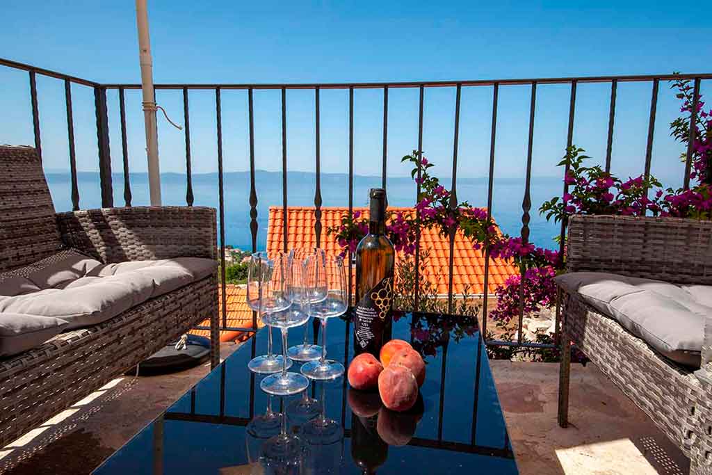 Taras z widokiem na morze - Villa Dani / 11