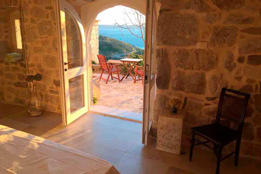 Wyjście na taras - Villa Dani / 35