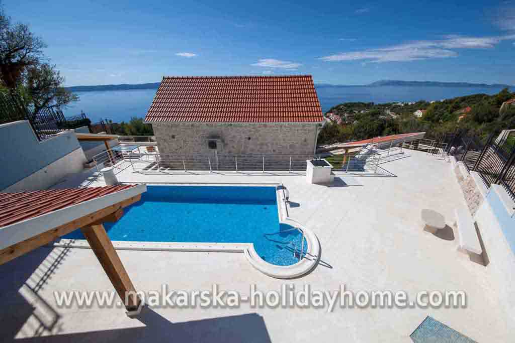 Роскошная вилла с бассейном Подгора - Вилла Феникс / 12