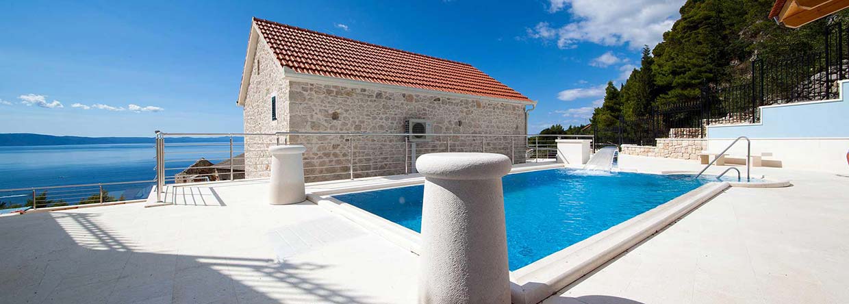 Holiday villa in Podgora with Pool for rent