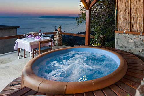 Tučepi house with Jacuzzi - House Filipeti