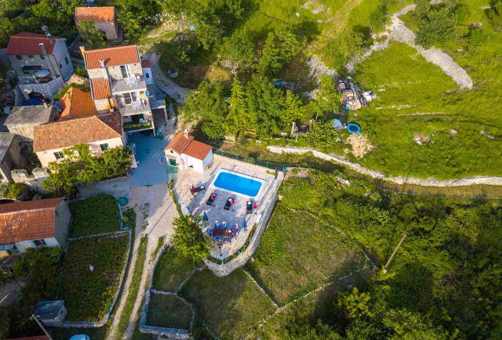 Makarska Chorvatsko, dům s bazénem - Villa Ljubo / 05