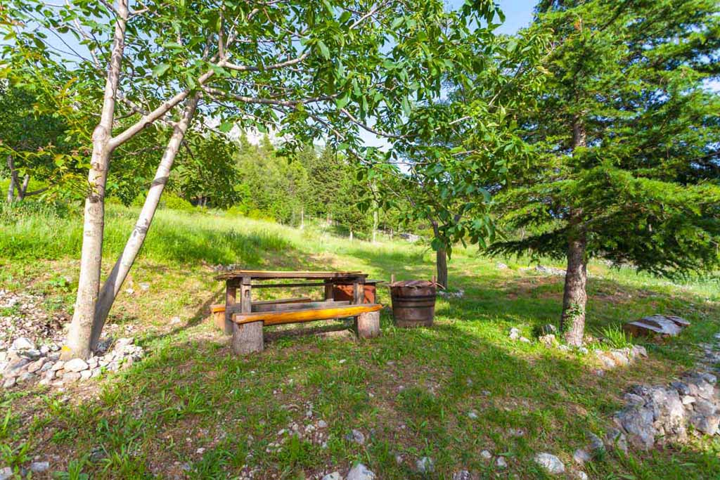 Table and benches in nature - Villa Ljubo / 13