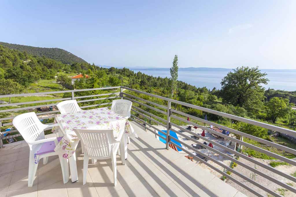 Balcony with seaview - Villa Ljubo / 23