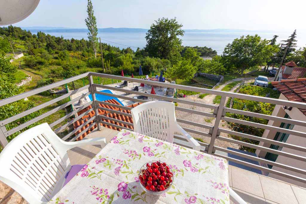 Balcony with panoramic views - Villa Ljubo / 25