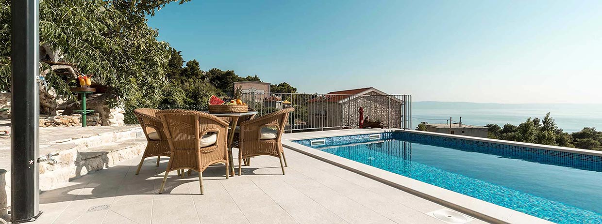 Ferienhaus Tučepi mit Pool - Villa Stina