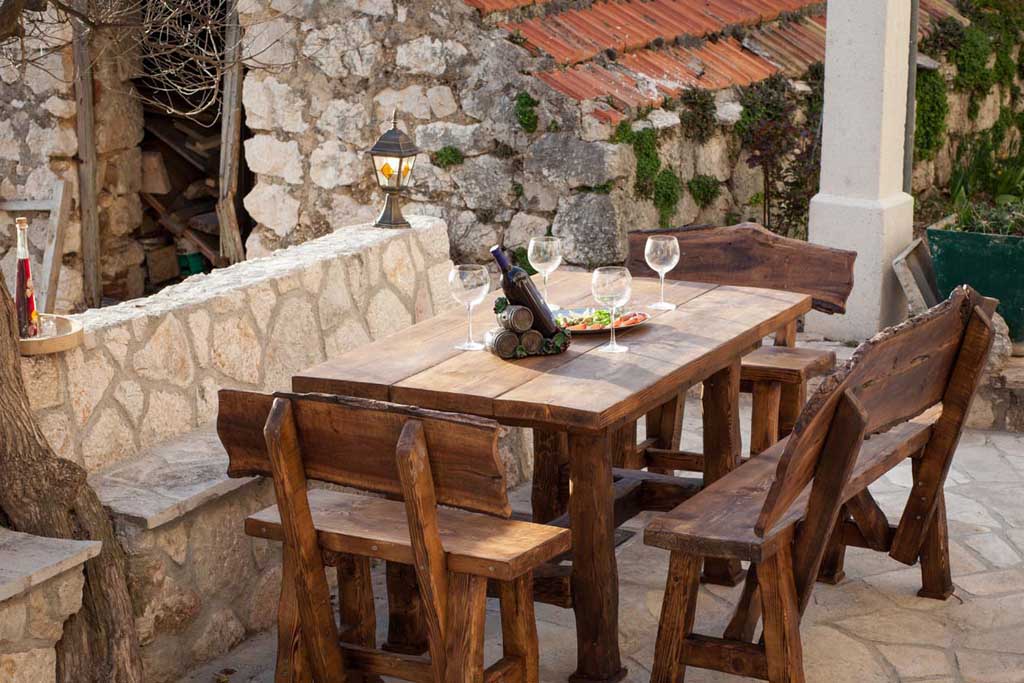 Terrasse mit panorama Meerblick - Villa Stina / 14