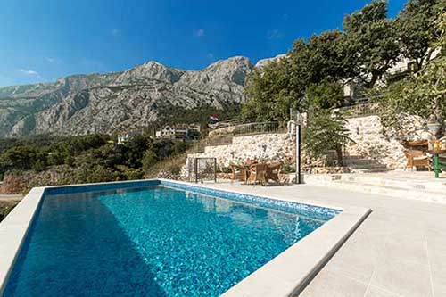 Tučepi villa with pool rental - Villa Stina