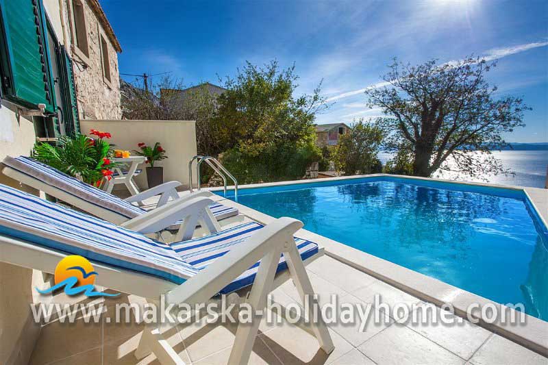 Holiday house in Croatia - Tucepi - Villa Grube