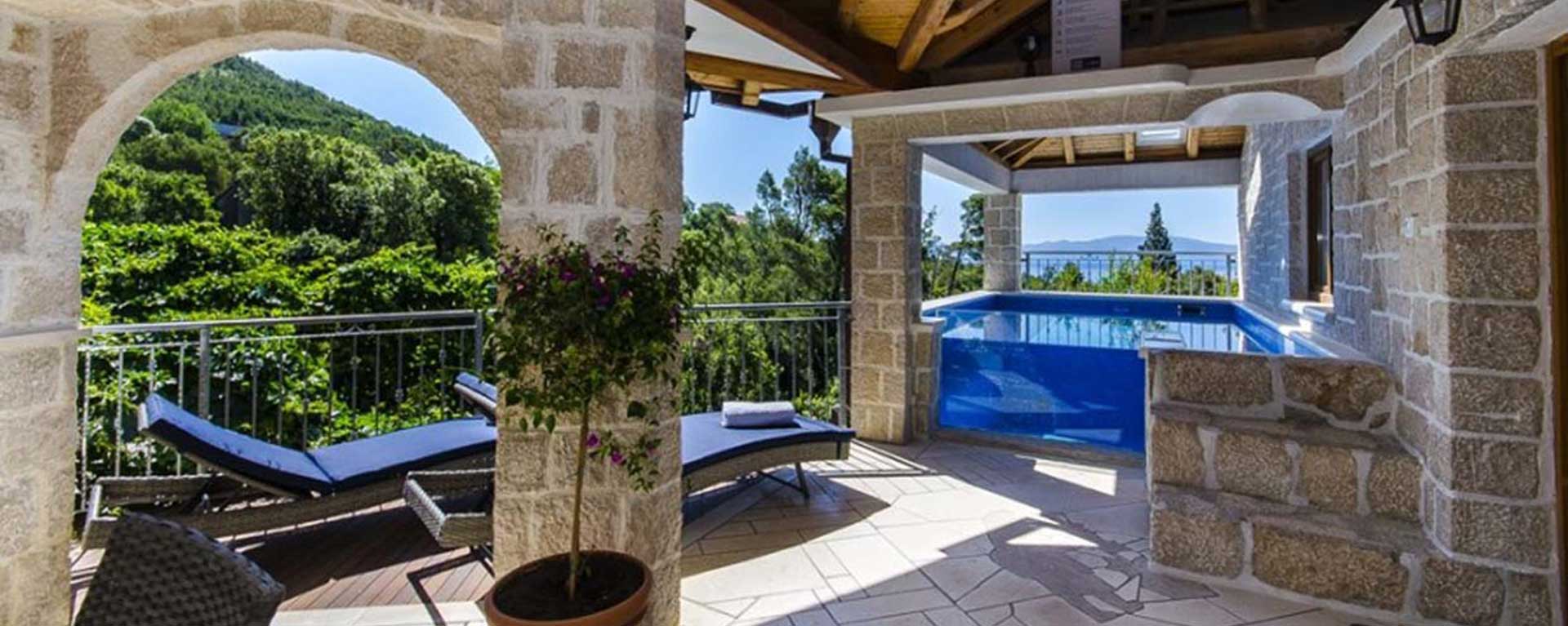 Ferienhaus mit Pool Živogošće - Villa Teo